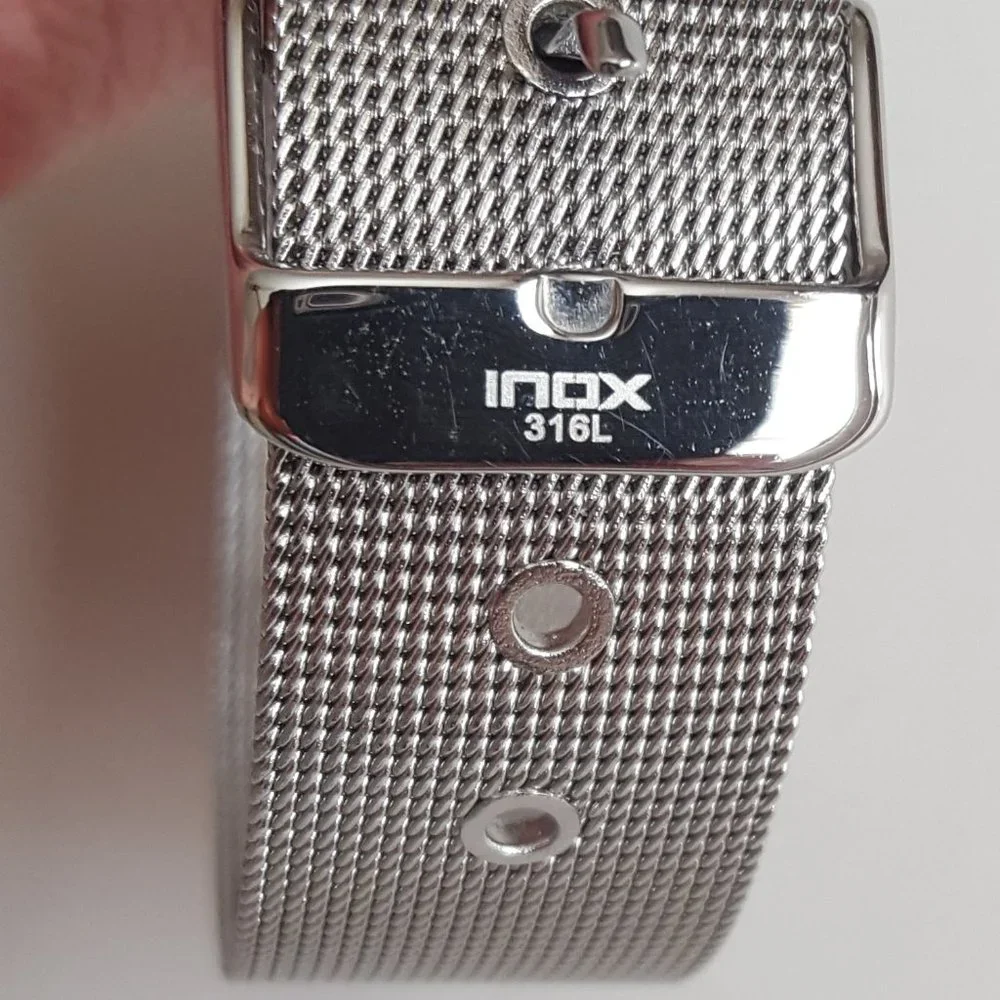 INOX 316L Stainless Steel Mesh Bracelet Small 8 1/4